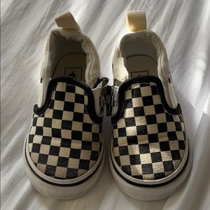 Toddler checkered vans ( boys )